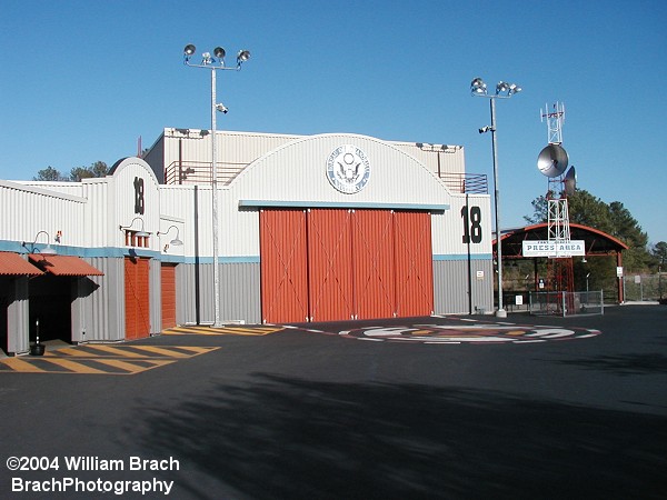 Flight of Fear's plaza.