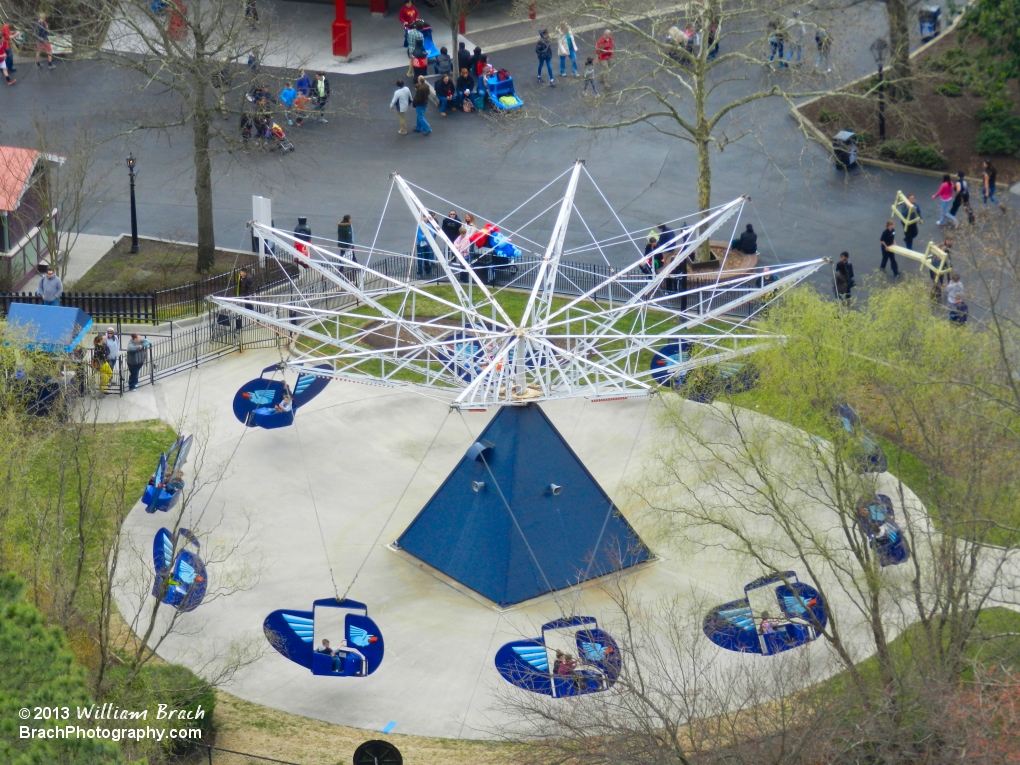 Looking over at Flying Eagles from the Eiffel Tower.