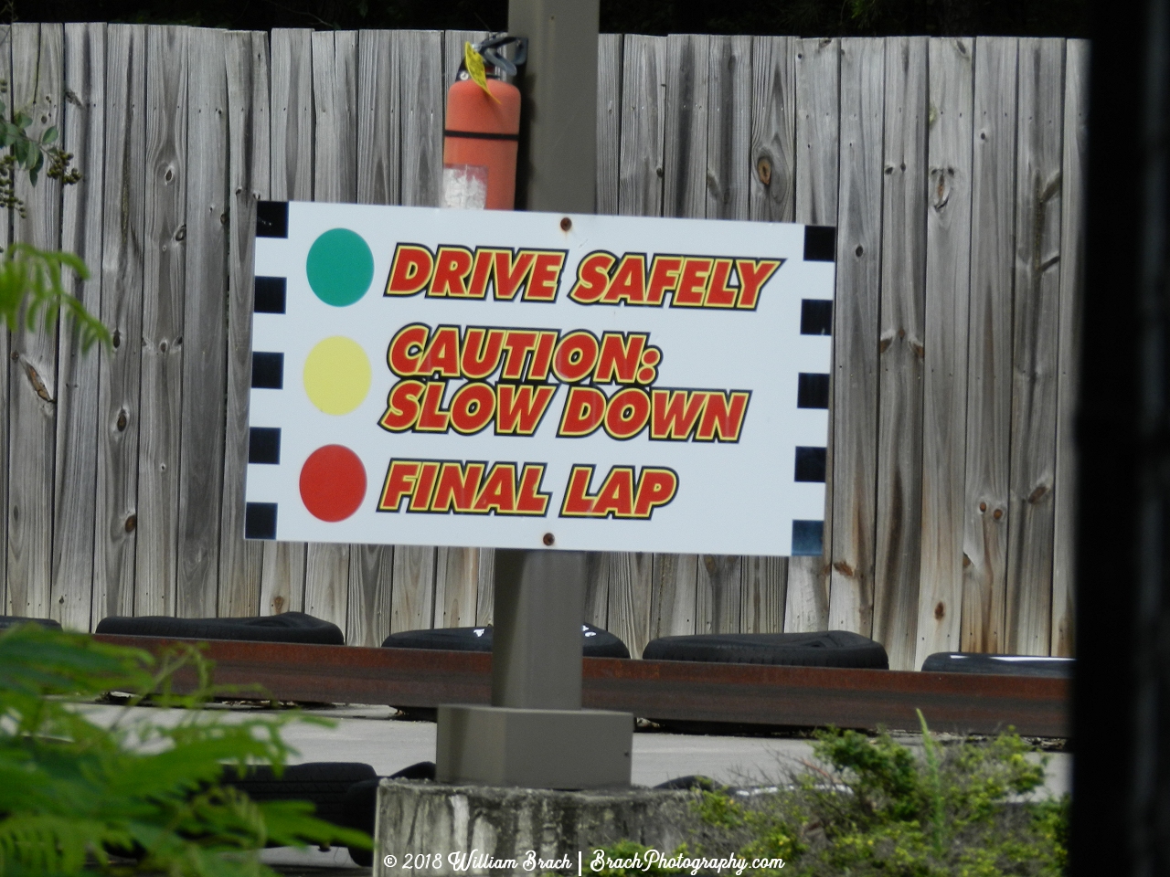 Traffic light definitions on the Grand Prix Raceway.