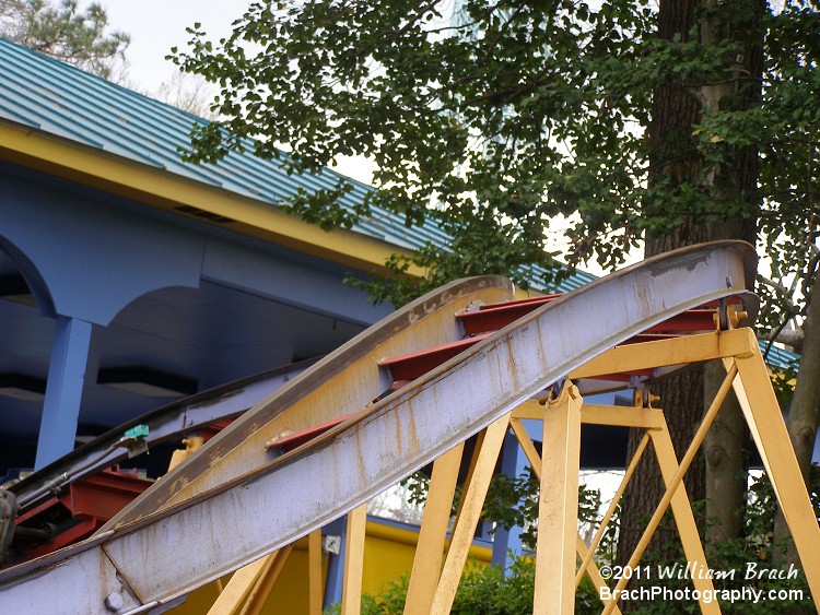 I think this coaster could use a fresh coat of paint don't you?