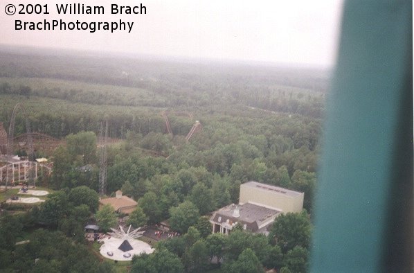 Grizzly opened at Kings Dominion in March of 1982.  It is modeled after Cony Island's Wildcat's double figure-eight configuration.