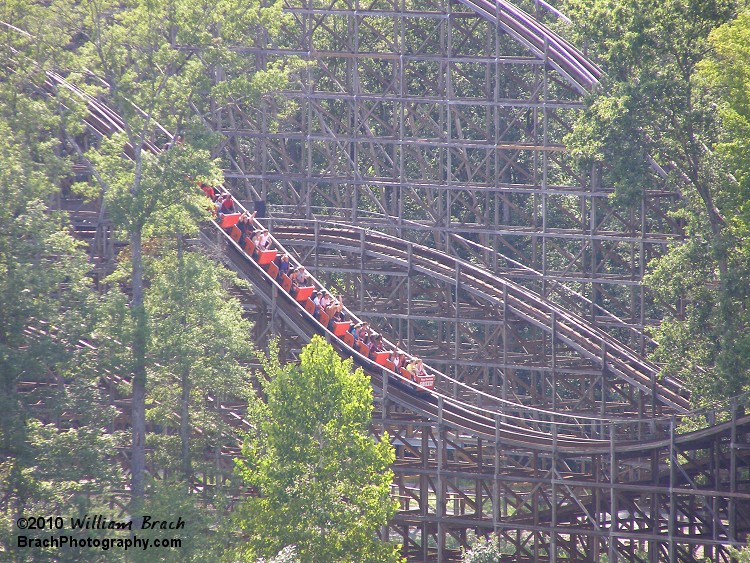 Grizzly train in the second drop.