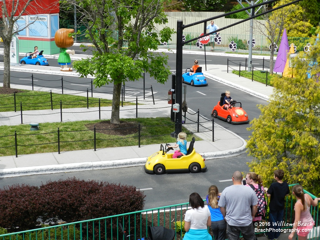 Little bitty cars for the little kids.