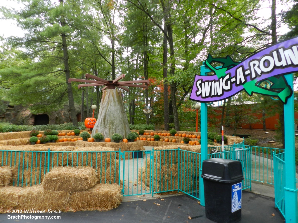 KidZville Remembered: Swing-A-Round was no longer in operation in the fall as the ride area was turned into a kiddie pumpkin patch.