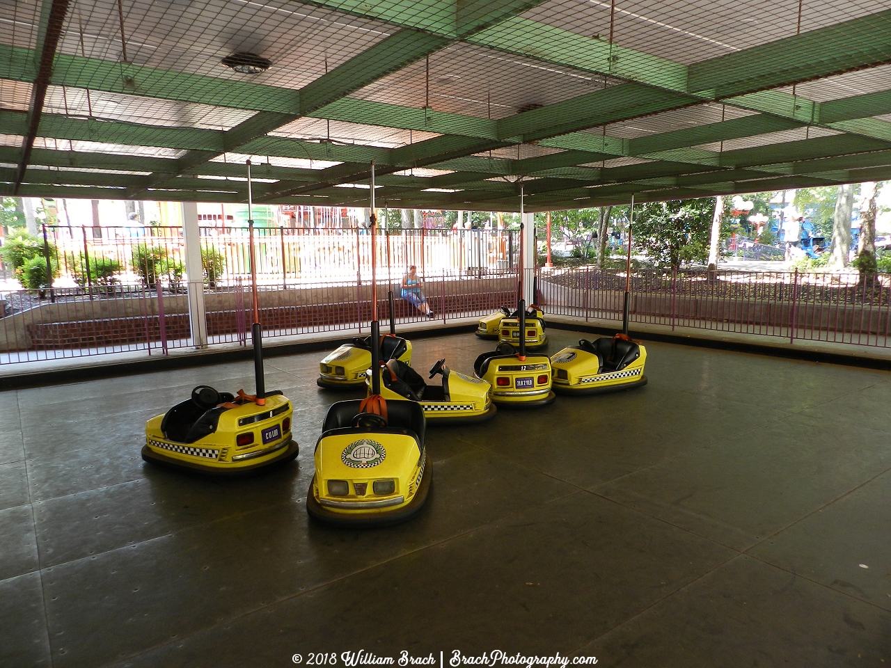 Lucy's Crabbie cabbies are a minature version of the regular Bumper Cars.