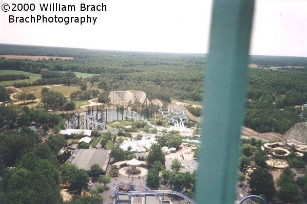 Seen from the Eiffel Tower.