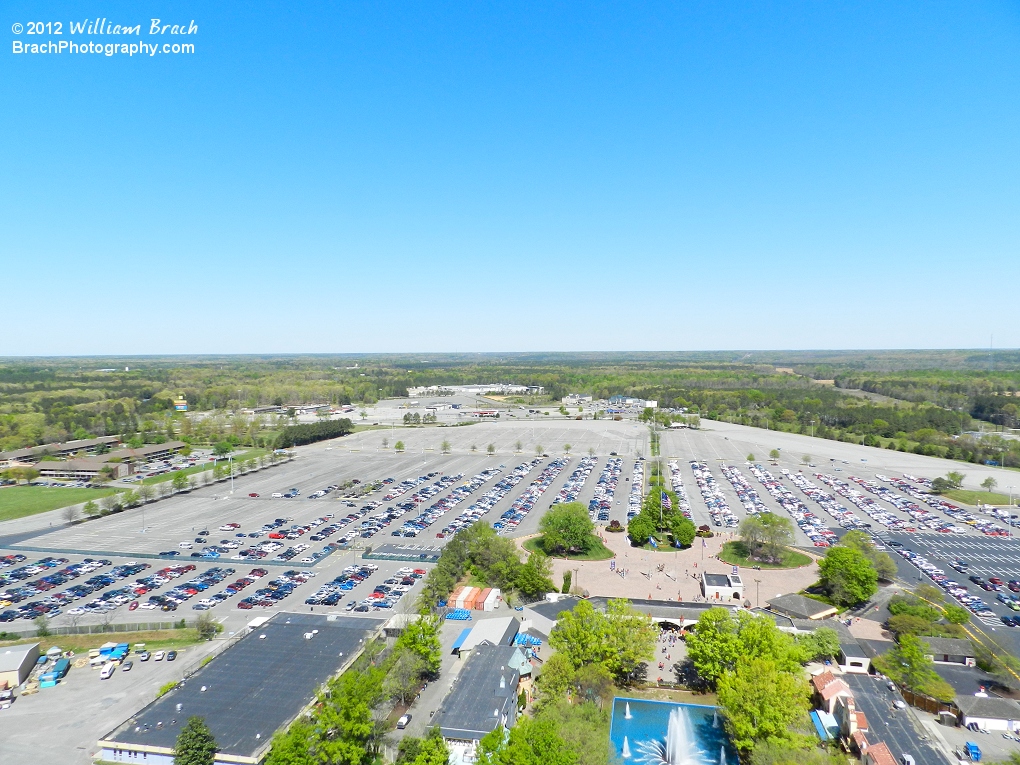 View of Doswell, Virginia from the Eiffel Tower.