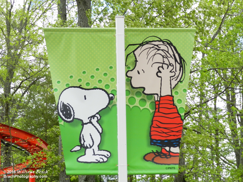 What in the world is Linus screaming at Snoopy for?