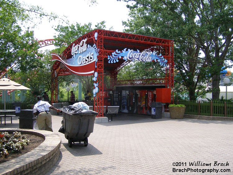 Coca Cola Oasis - Cool down in the Oasis with an ice cold Coke!