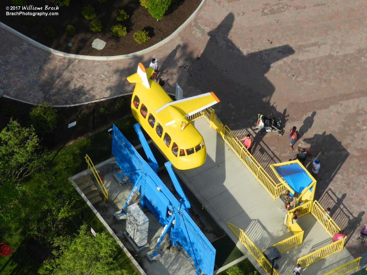 Sally's Sea Plane is NEW for 2017 in Planet Snoopy.