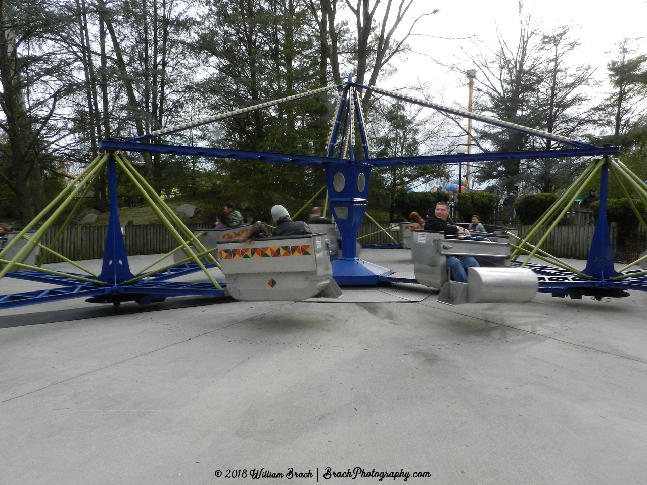 Kings Dominion's classic scrambler ride.