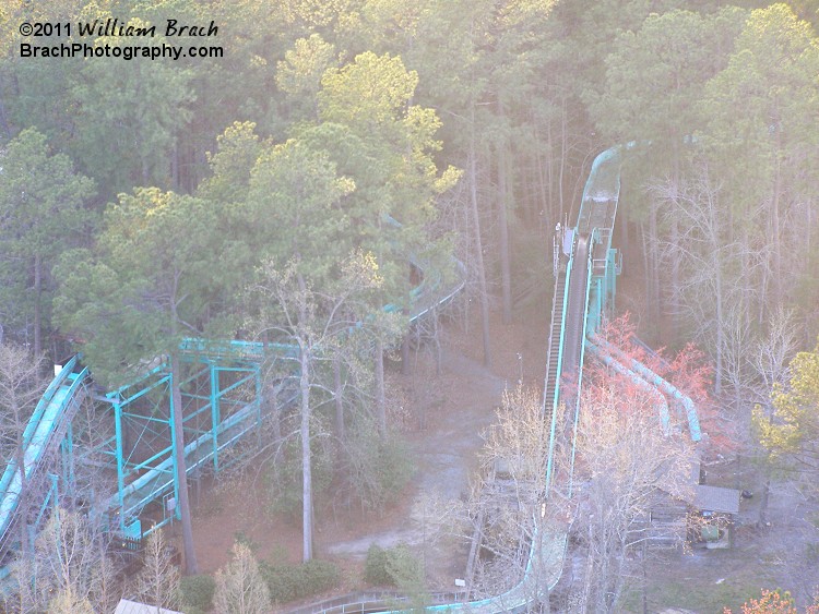 The Shenandoah Lumber Company log flume ride opened with the park in 1975 and remains a very popular attraction for the entire family.