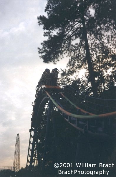 Shockwave running through the bunny hills.