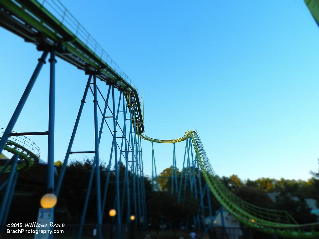 Thanks for the thrills.  I'm glad my wife got a chance to ride this coaster.