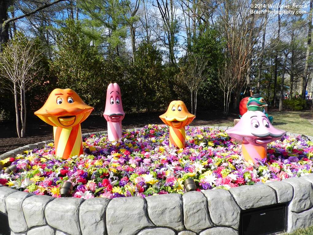 The Singing Mushrooms are BACK in the park for the 40th Anniversary!