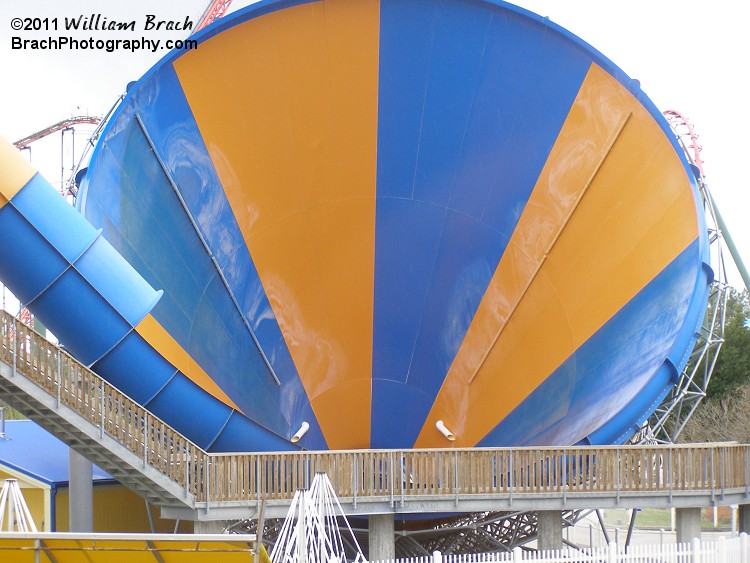 Kings Dominion's ProSlide Tornado raft ride.