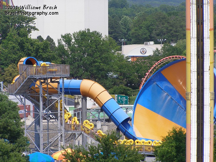 Extremely popular water slide!