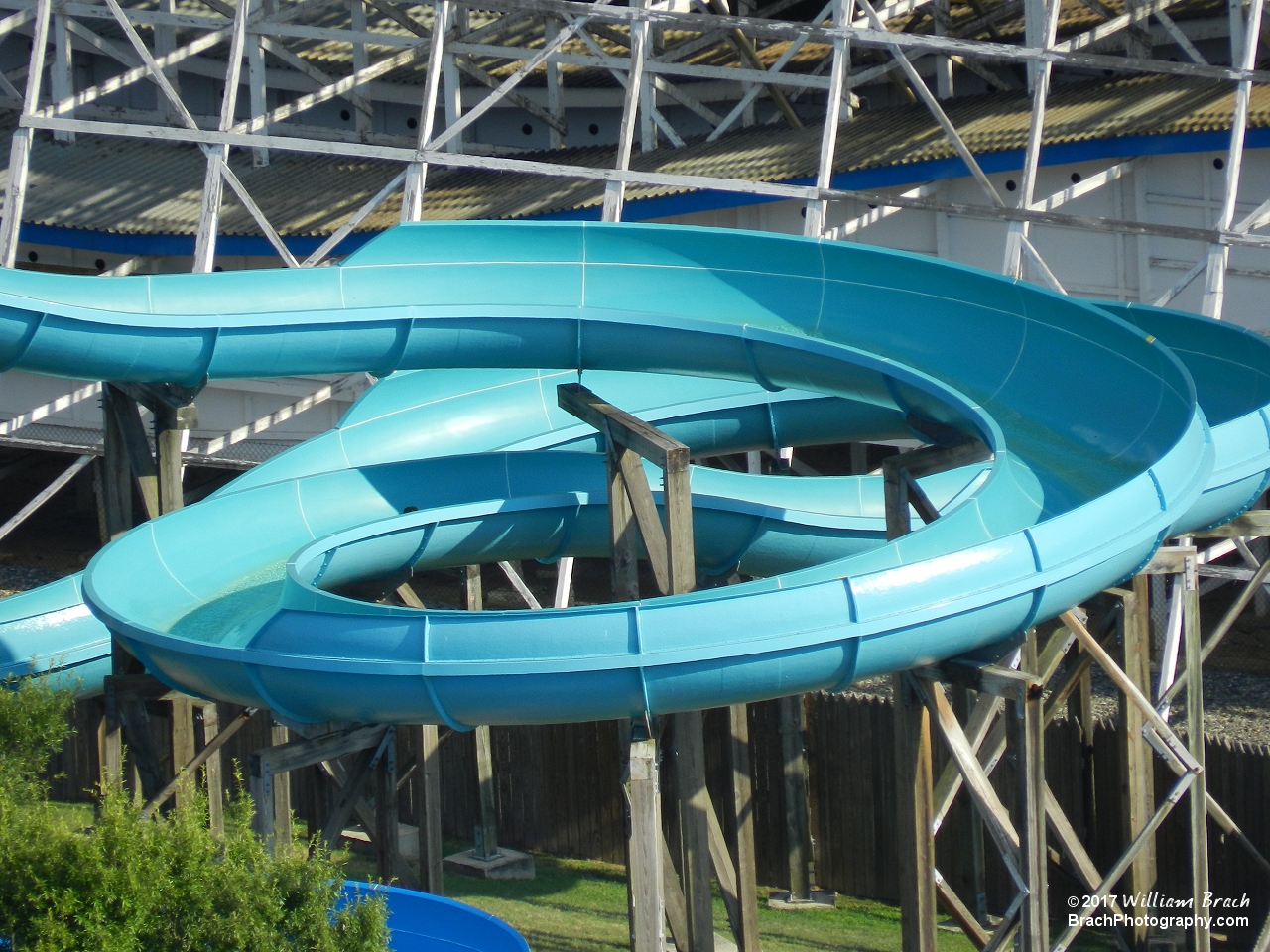 Water slides at Kings Dominion's Soak City.