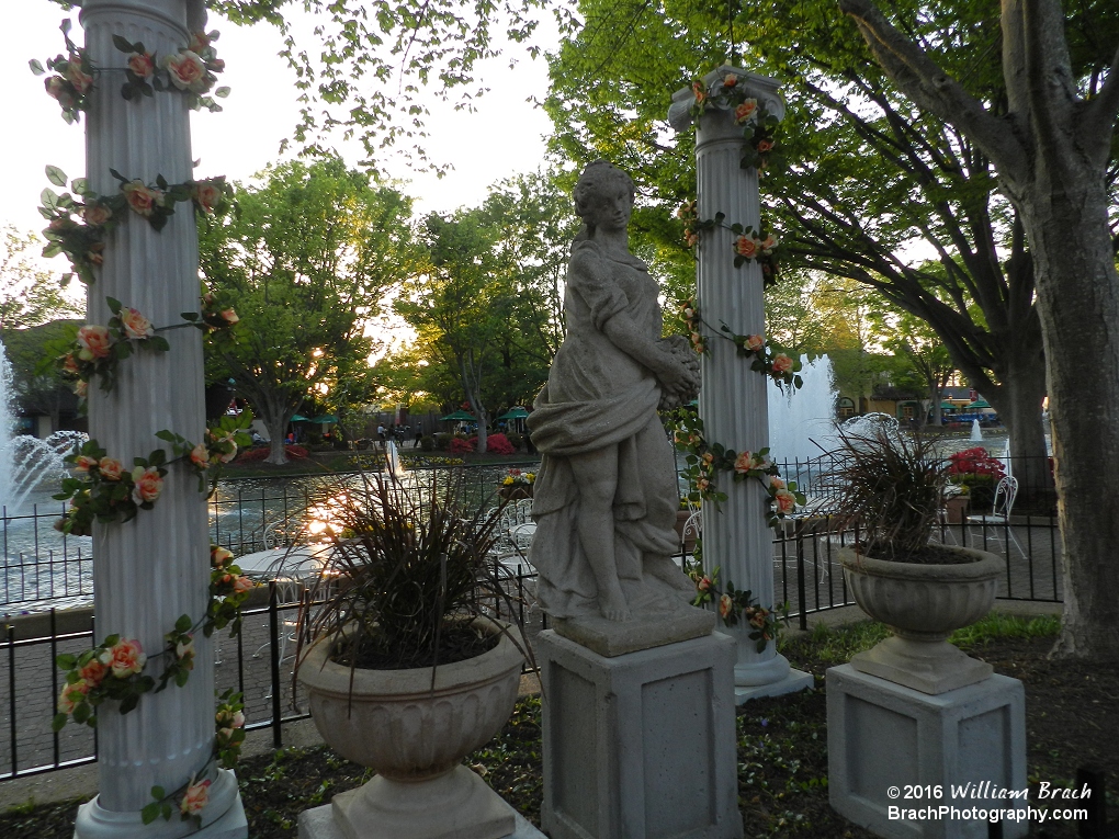 Kings Dominion was well decked out for the Spring Bloom Festival.