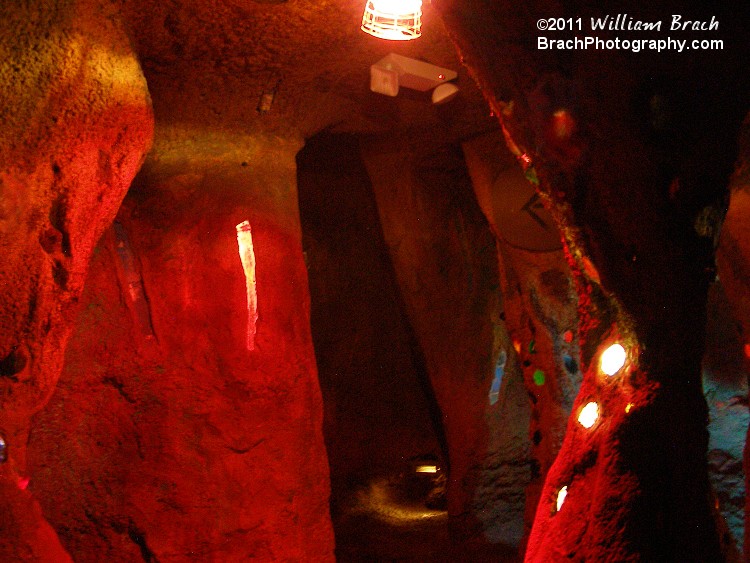 Inside the Treasure Cave.