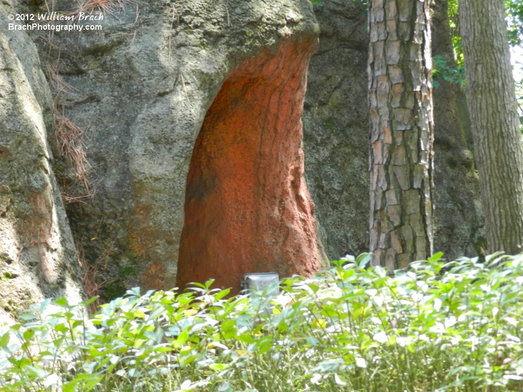 Treasure Cave Remembered: Entrance to the now-closed Treasure Cave.