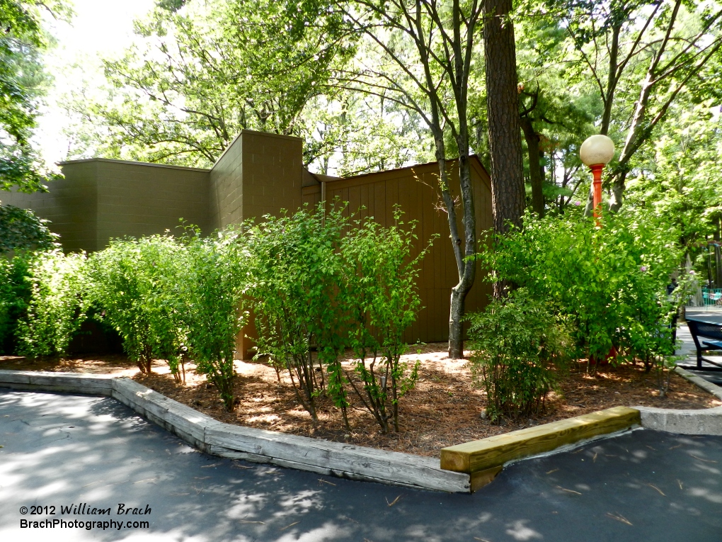 Treasure Cave Remembered:  More of the attraction's exit area.