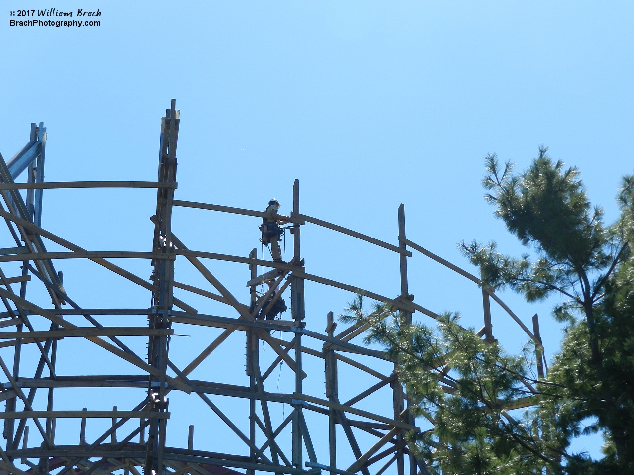 RMC workers working to get the ride ready for March 2018!