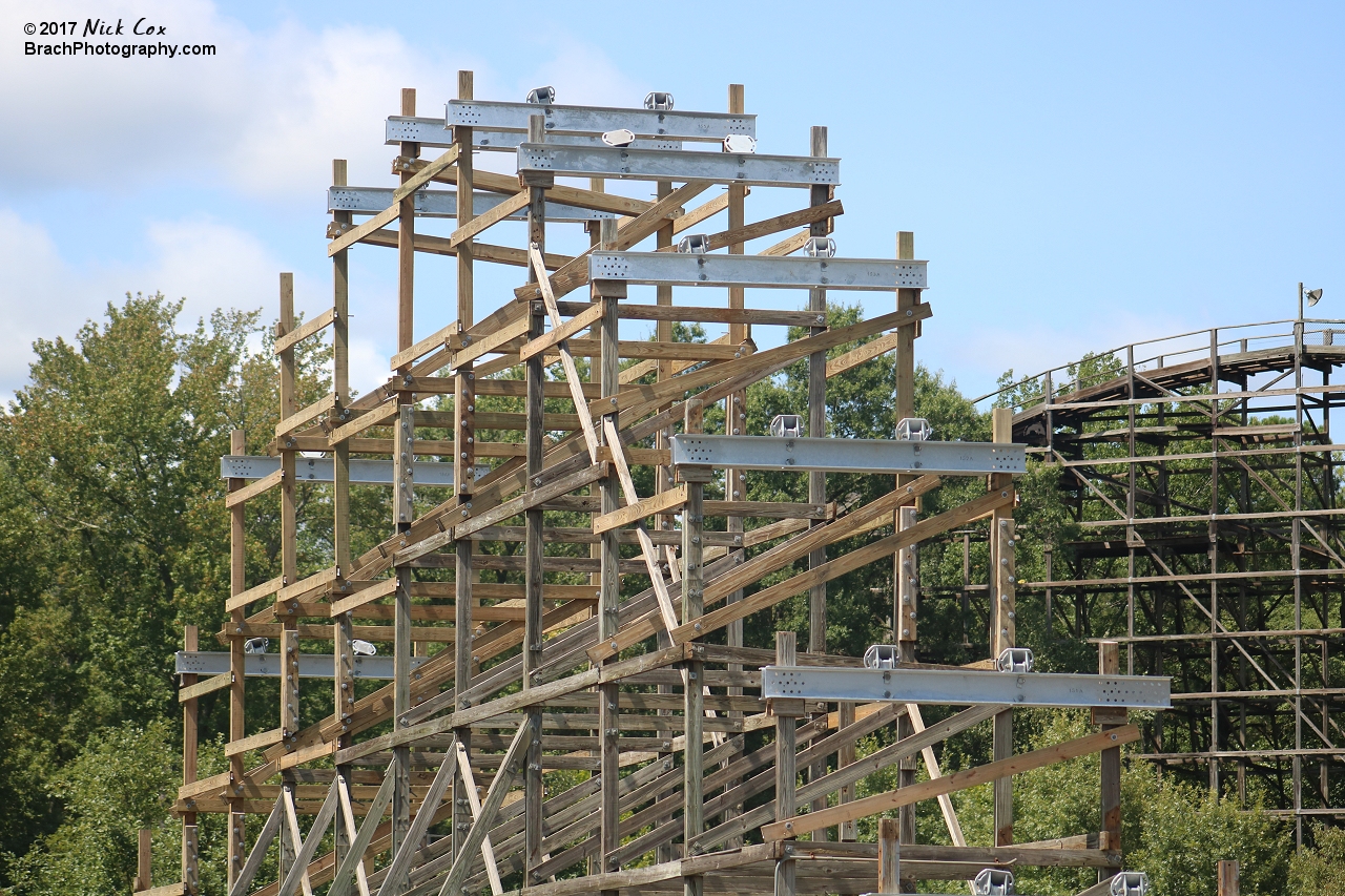 The second airtime hill.