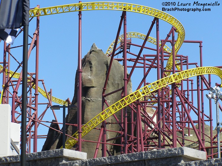 Volcano was introduced as the First Launched Inverted Coaster.