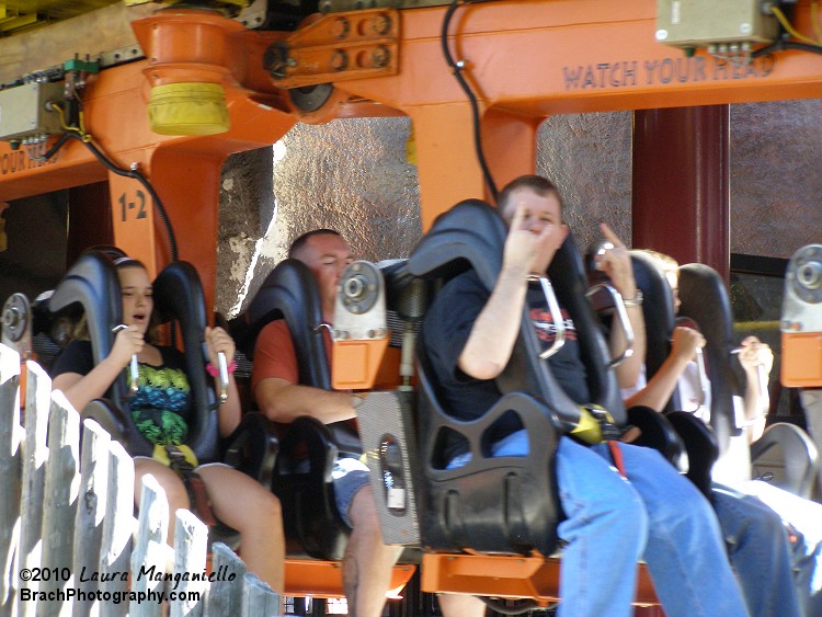 WOOO!  Yours truly, is amped and ready for a run on Volcano!