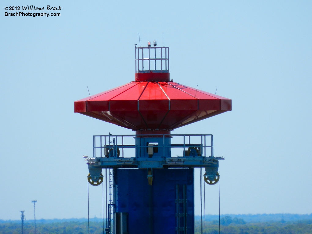 Some weird spaceship orb thing at the top of WindSeeker.