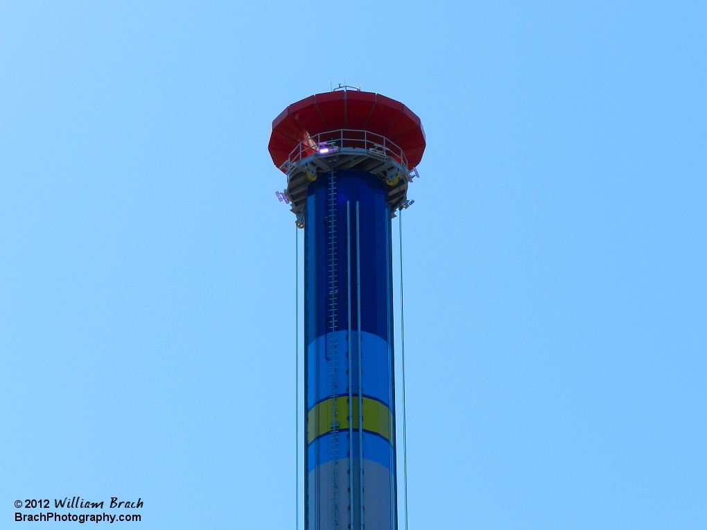 Another view of WindSeeker's top.