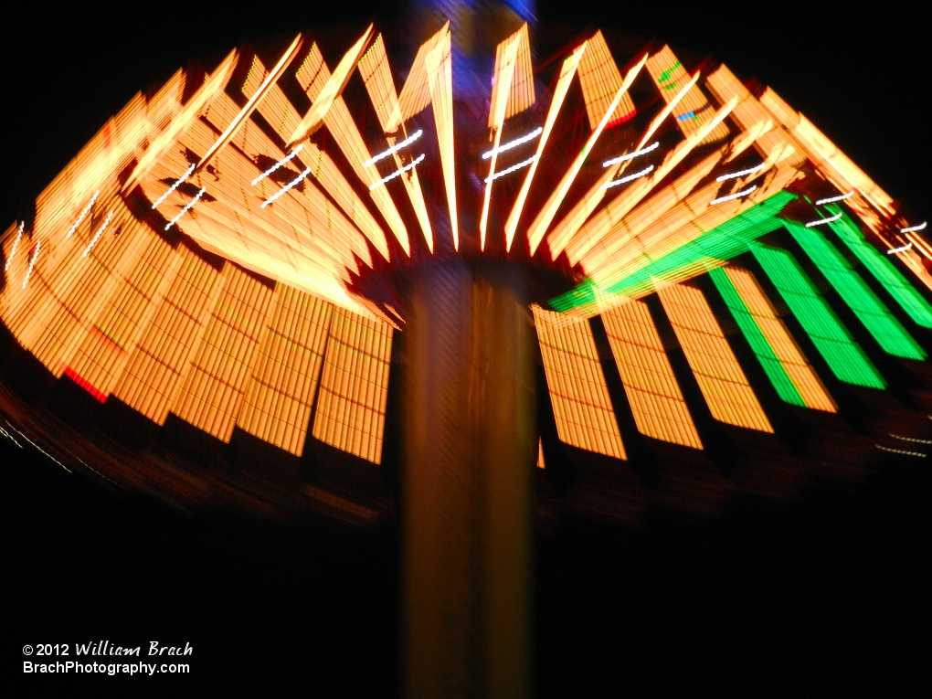 Yellow lights on WindSeeker!