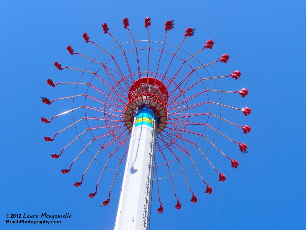 WindSeeker in the sky.