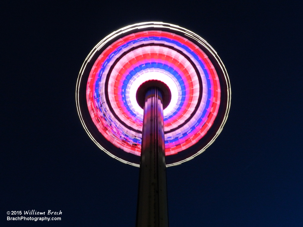 Ride at night.