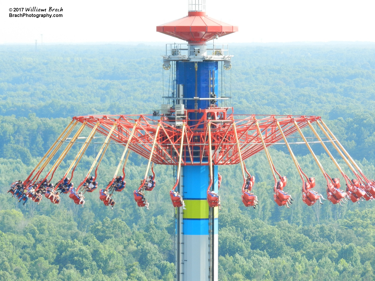 Riders seeking wind at 300-ft in the air.