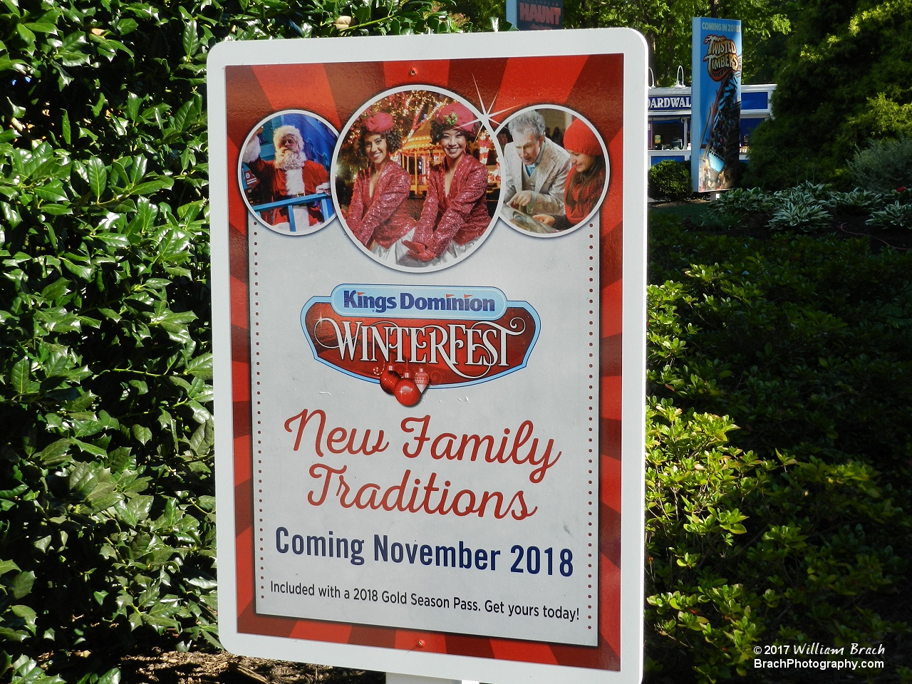 I personally am very excited about WinterFest!  Kings Dominion is finally getting into the Holiday Game!