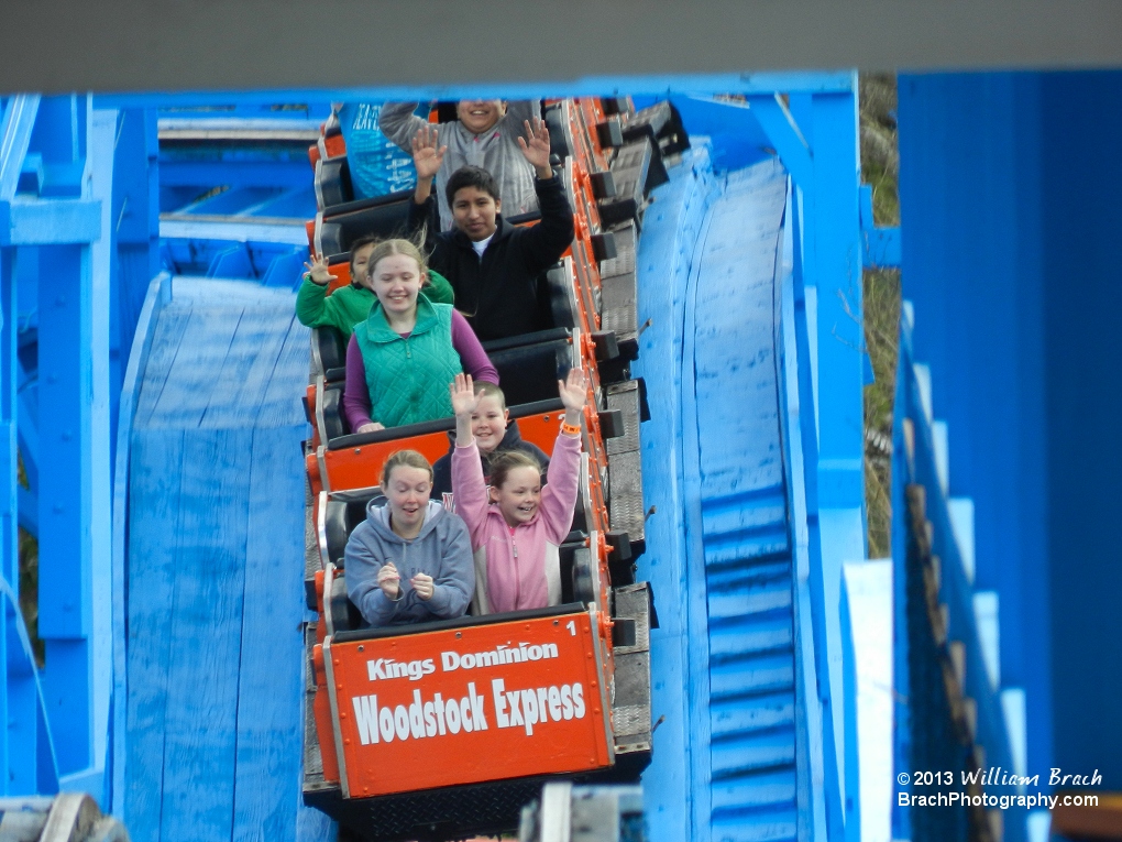 A great junior coaster for little ones that just aren't quite ready for the bigger coasters.