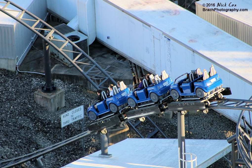 Backlot about to take its first drop.