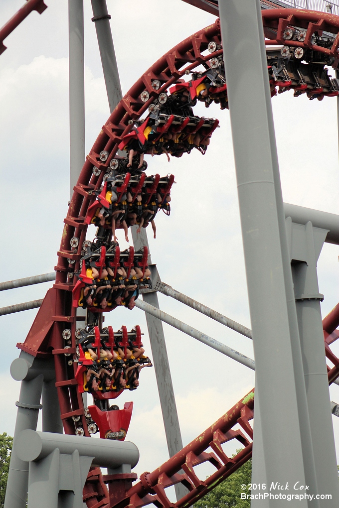 The intense vertical loop.