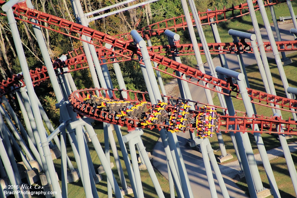 Riders flipping from a "fly" to "lie" position.