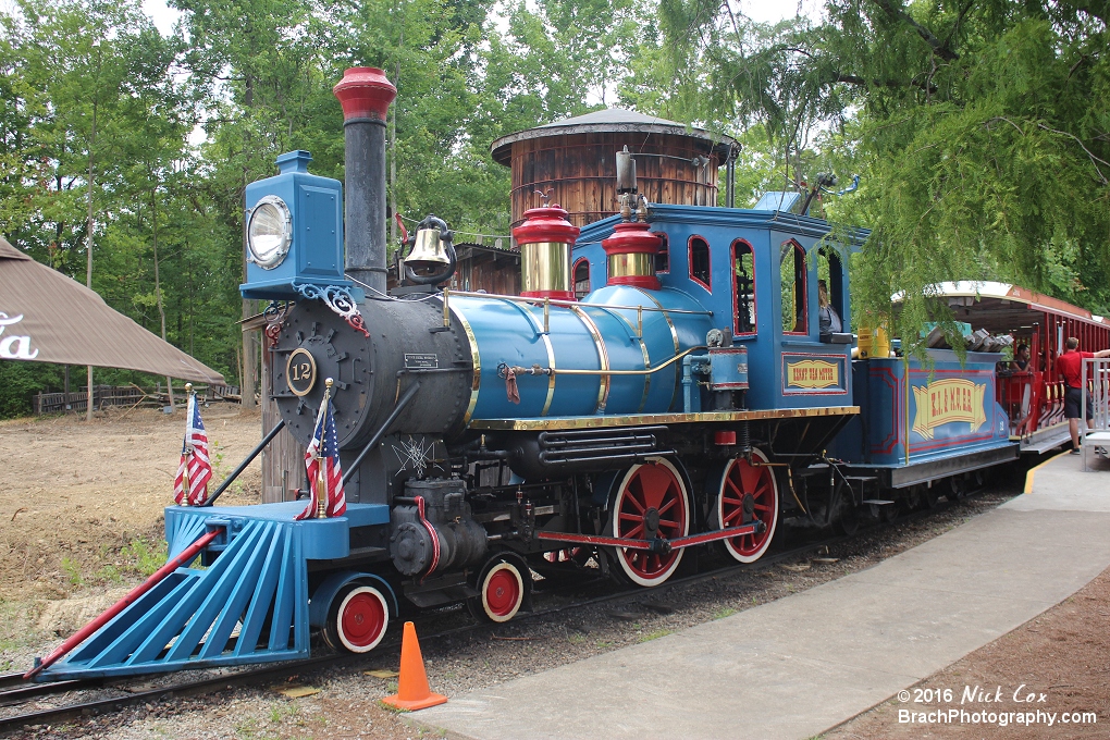 The blue engine.