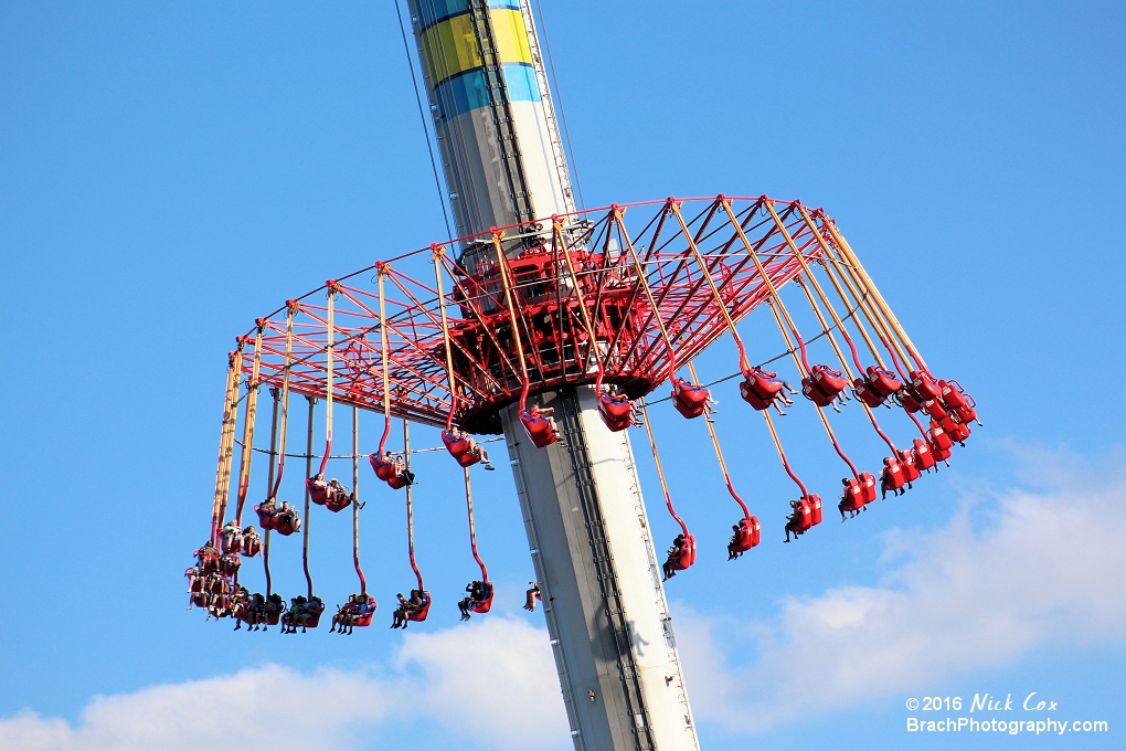 The ride taking a spin.