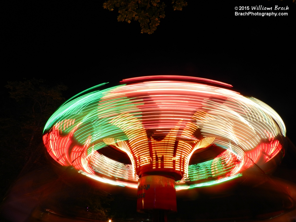 Balloon Race at night.