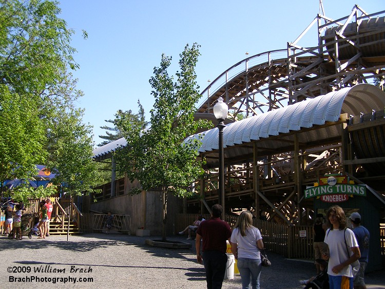 The station for Flying Turns - Under Construction since 2006.