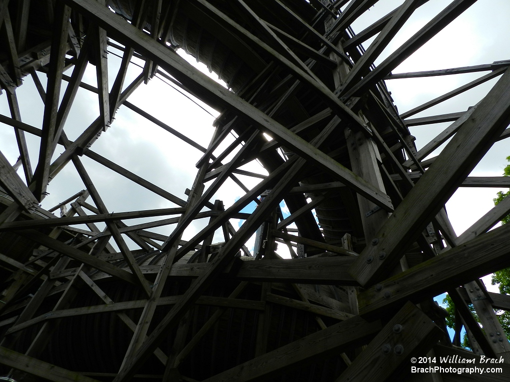 This coaster took several years to build, tweak and perfect.  I'm glad Knoebels built this coaster because it is a very fun and unique ride!