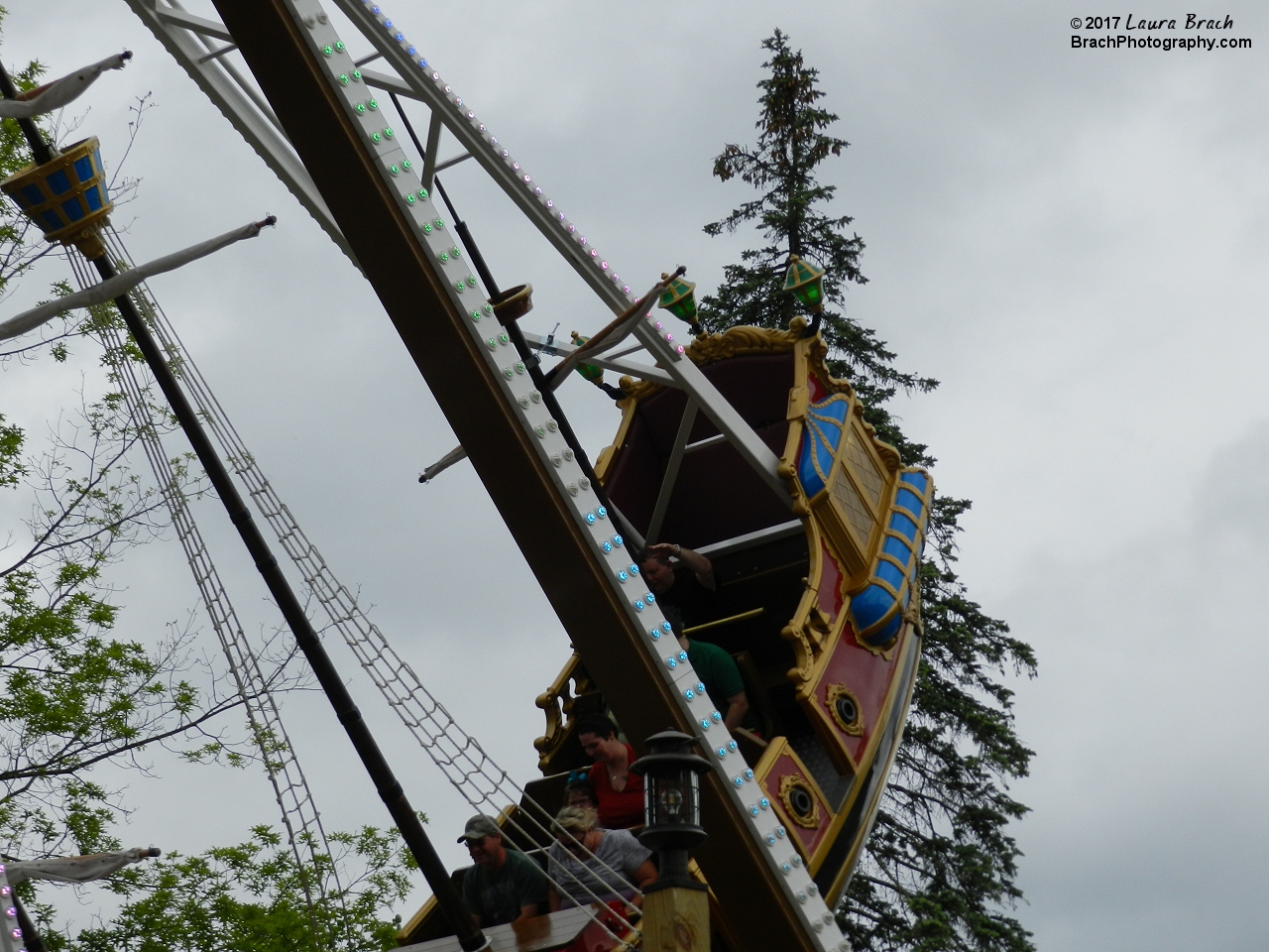 Will riding the all new Galleon ride at Knoebels.