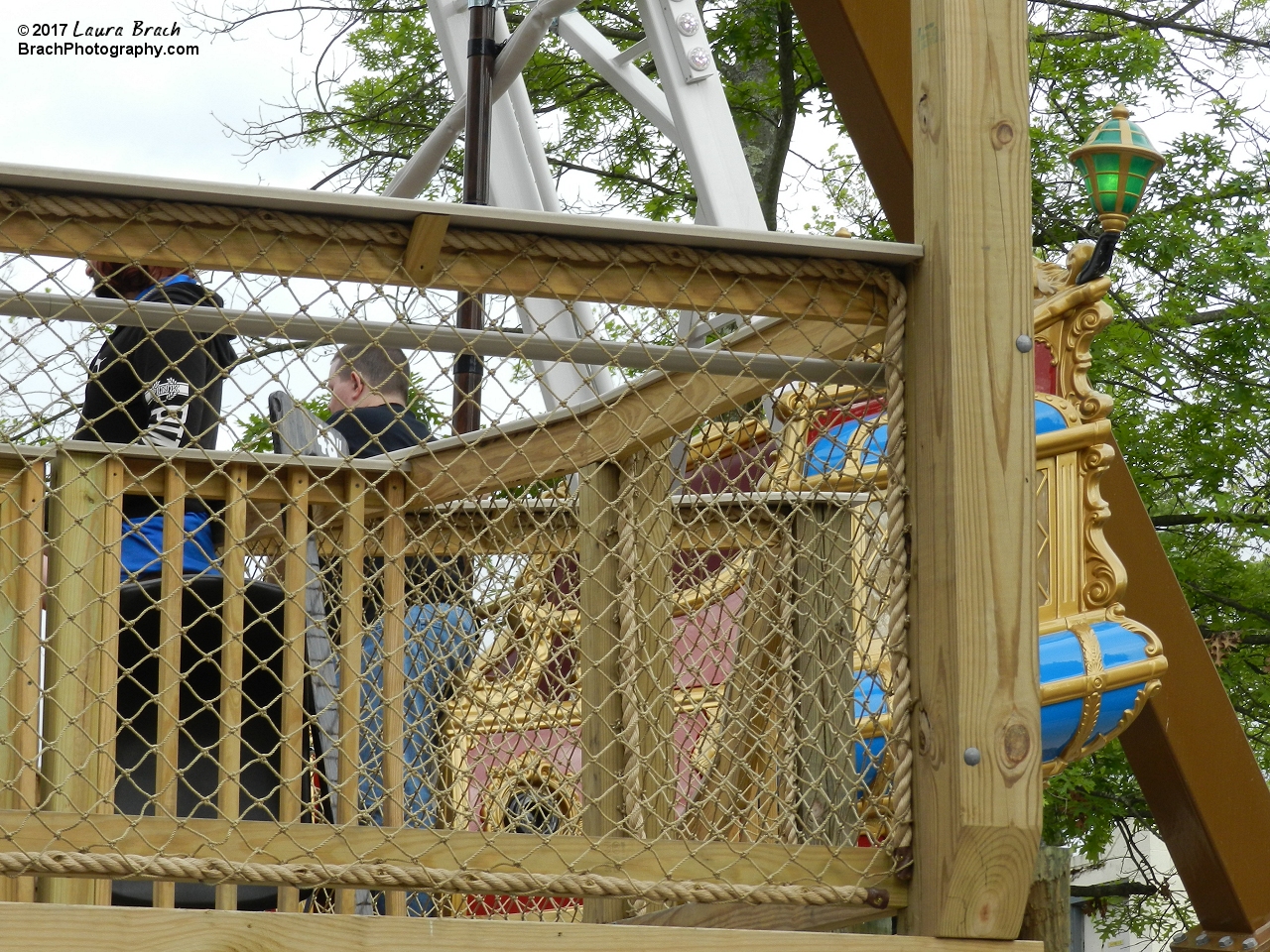 Will riding the all new Galleon ride at Knoebels.