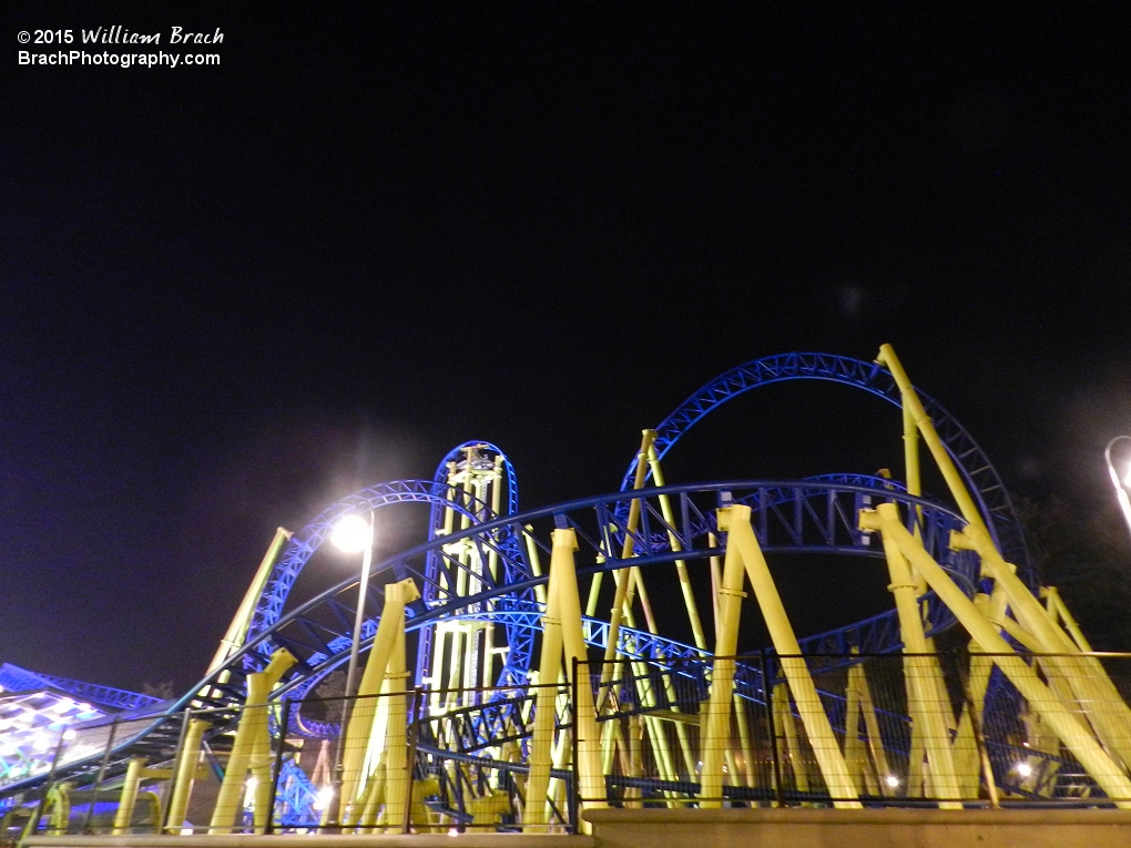 Overview of Impulse at night.