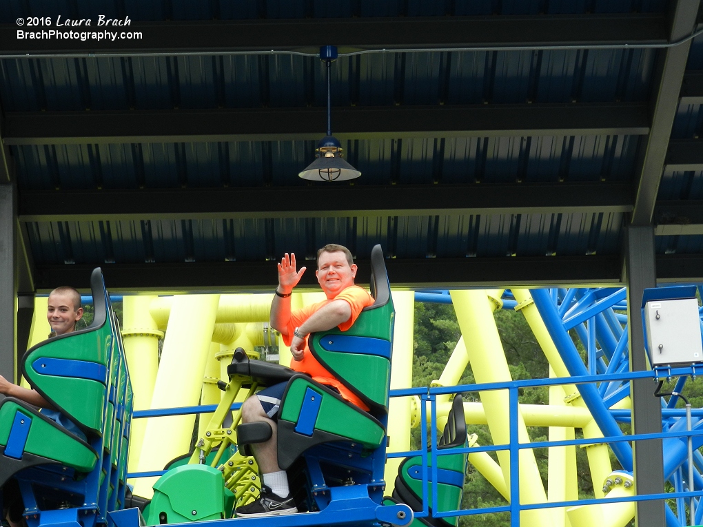 Will just enjoyed a fun ride on Impulse!